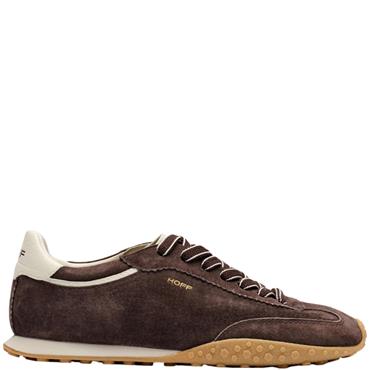 HOFF WOMENS LACE TRAINERS - CHOCOLATE